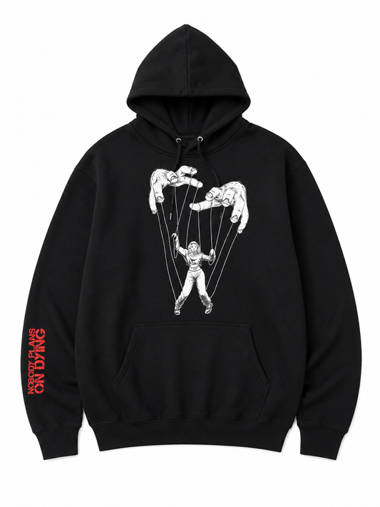 Puppet Hoodie in Black