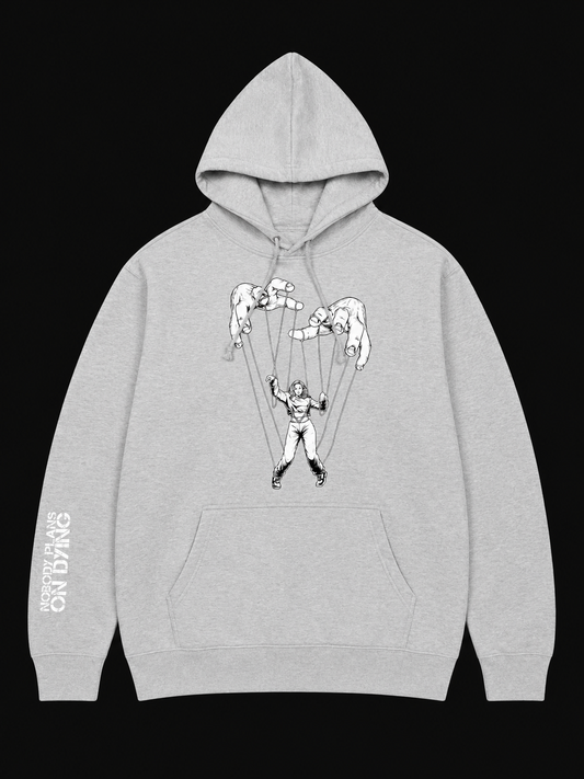 Puppet Hoodie in Gray