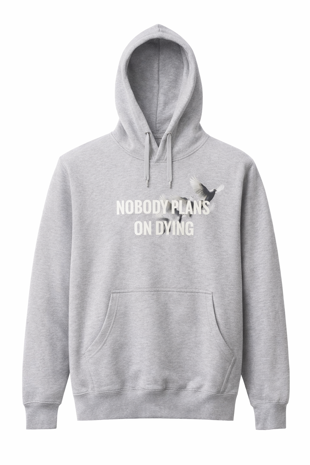 Gray Logo Hoodie